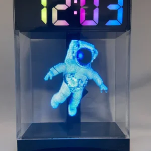 Hologram Digital Clock